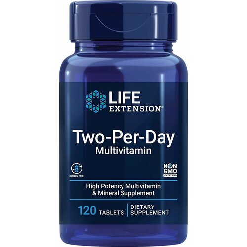  LIFE Extension Two-Per-Day Multivitamin 120 tabs   -     , -,   