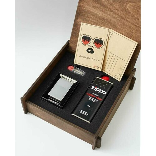 ������ ������ ���������� ����� ������������ ��������� Zippo 205 � �������� 125 �� + ������� � ���������� ������� ����