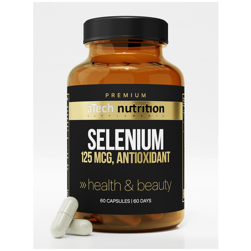   aTech Nutrition Premium Selenium, 0.5 , 60 .   -     , -,   