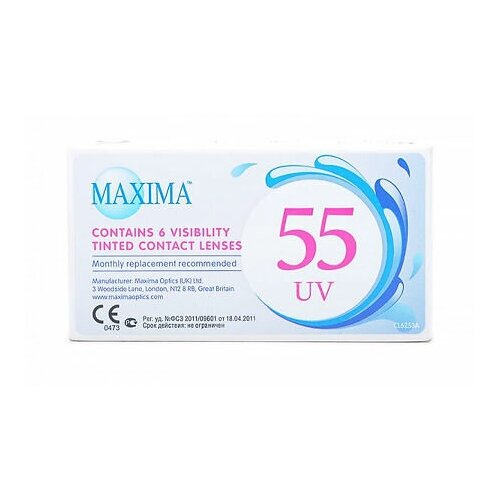    Maxima 55 UV Aspheric, 6 ., R 8,6, D -2, , 1 .   -     , -,   