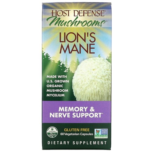   Host defense Lion's mane, 80 , 60 .   -     , -,   