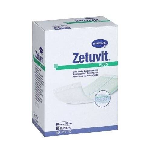 ������ ������ Hartmann Zetuvit plus ������� ������������������, 10�10 ��, 10 ��. ����