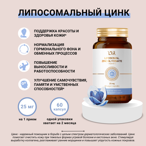 ������ ������ Liposomal Zinc Glycinate + Vitamin C, ������������� ���� ����