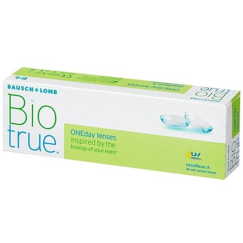    Bausch & Lomb Biotrue ONEday, 30 ., R 8,6, D -2,5, 1 .   -     , -,   