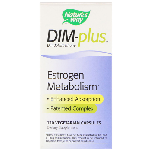   Nature's Way DIM-plus Estrogen Metabolism, 120 , 120 .   -     , -,   