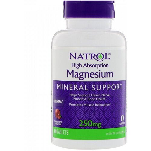 ������ ������ Magnesium High Absorption ���. ���., 250 ��, 100 �, 60 ��., ������ � ������ ����
