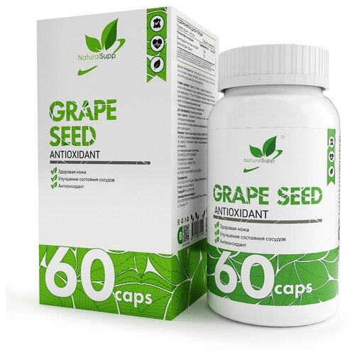   NaturalSupp Grape Seed, 100 , 60 .   -     , -,   