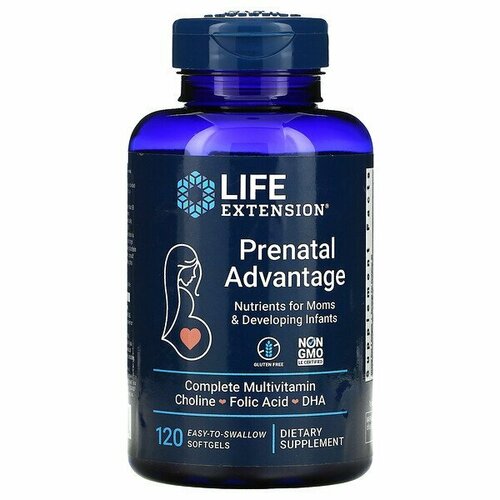  Life Extension Life Extention Prenatal Advantage (  ) 120      -     , -,   