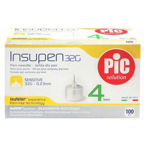    - Pic solution insupen, 4  x 0.23 , : 32G, 100 ., 100 .   -     , -,   