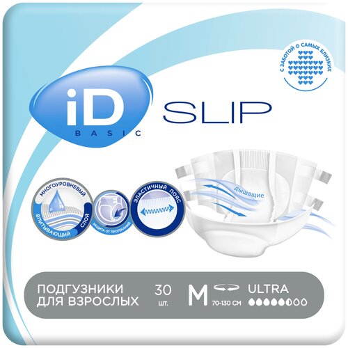     iD Slip Basic, M, 5.5 , 70-130 , 1 .  30 .   -     , -,   