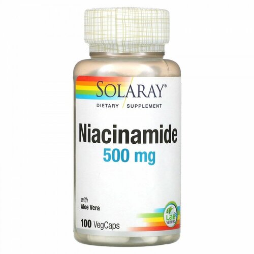  Solaray Niacinamide 500 mg Vitamin B-3 ( 500   -3) 100   (Solaray)   -     , -,   