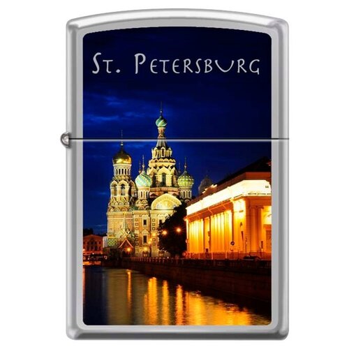  Zippo Classic   St.Petersburg Church Polish Chrome 60  56.7    -     , -,   