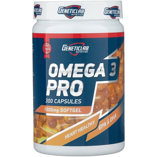 ������ ������ Geneticlab Nutrition Omega 3 Pro 1000 mg (300 ����.), 408 �, 300 ��. ����