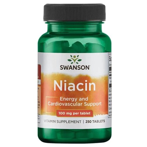  SWANSON Niacin, 100 , 100 , 250 .   -     , -,   