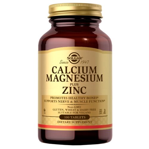������ ������ Solgar Calcium Magnesium Plus Zinc ���., 100 �, 100 ��. ����