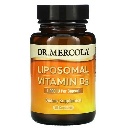 ������ ������ ������� Dr. Mercola Liposomal Vitamin D3, 140 �, 1000 ME, 30 ��. ����