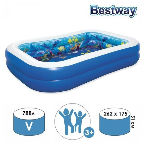  Bestway    3D   3D   , 262 x 175 x 51 , 54177 Bestway   -     , -,   