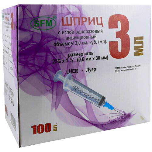 ������ ������ ����� SFM ����������������, 30 �� x 0.6 ��, ������: 23G, 3 ��, 100 ��. ����