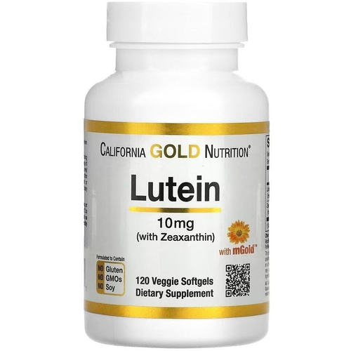   California Gold Nutrition Lutein with Zeaxanthin, 0.3 , 0.1 , 10 , 120 .   -     , -,   