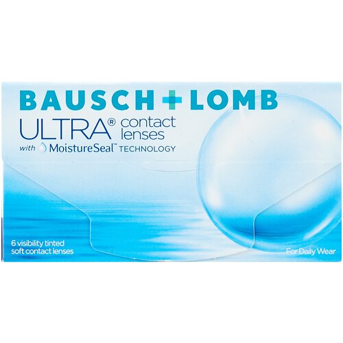 ������ ������ ���������� ����� Bausch & Lomb Ultra, 6 ��., R 8,5, D -0,5, 1 ��. ����