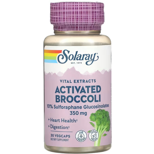 ������ ������ Solaray Activated Broccoli 350 mg (10% Sulforaphane Glucosinolates) 30 ��� ������ (Solaray) ����