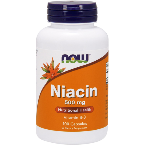  NOW Niacin 500 mg (100 )   -     , -,   