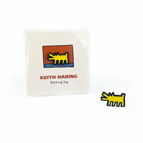    / Little Pins / Keith Haring - Barking Dog /  /    -     , -,   