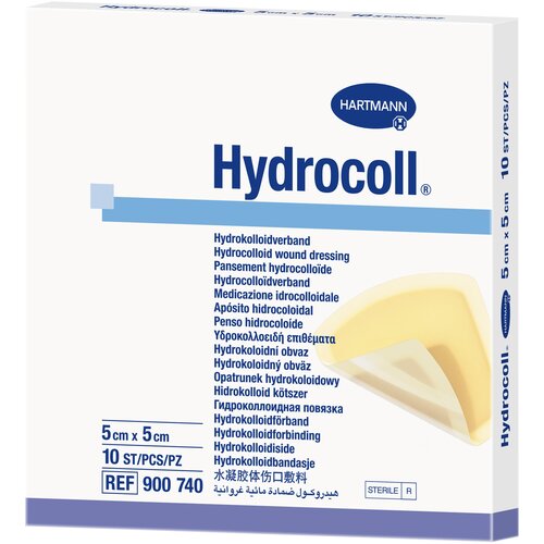 ������ ������ ������� �� ���� HYDROCOLL (���������) ��� ������� ������, ����������� ���, ������� ��� ������ ��������������: 50 � 50 ��; 10 �� ����