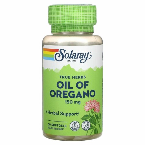 ������ ������ Solaray ����� �������, Oil of Oregano 150 �� 60 ������ ����