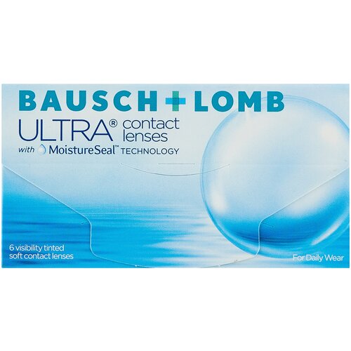 ������ ������ ���������� ����� Bausch & Lomb Ultra, 6 ��., R 8,5, D -8, 1 ��. ����