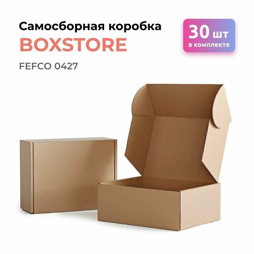         BOXSTORE fefco 0427 14143  14014030  14x14x3 :  /  24  ,  30 .   -     , -,   