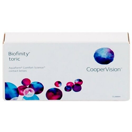    CooperVision Biofinity Toric., 3 ., R 8,7, D +3,5,CYL:-2,25,A:70, , 1 .   -     , -,   