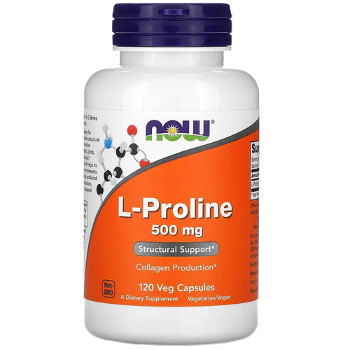   NOW L-Proline, 500 , 120 .   -     , -,   