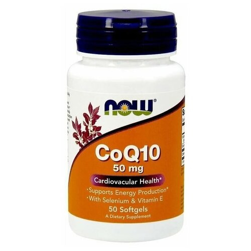   NOW CoQ10 with Selenium and Vitamin E, 50 , 50 , 50 .   -     , -,   