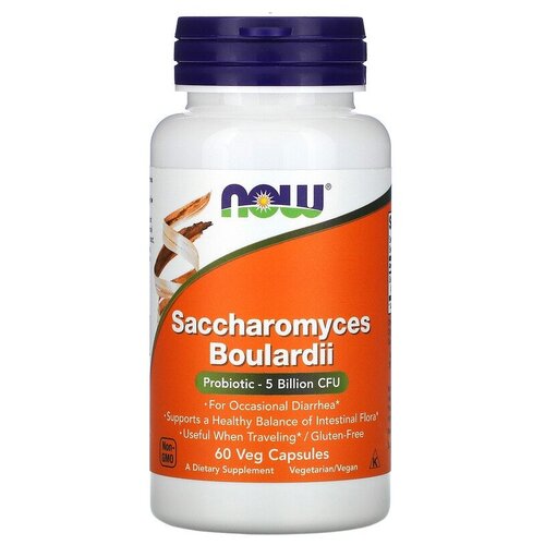   NOW Saccharomyces Boulardii, 80 , 100 , 60 .   -     , -,   