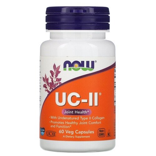 ������ ������ NOW Foods UC-II Joint Health, 60 veg capsules, ������� ��� �������� �������� ������������������ �������� ���� II, 60 ��� ������ ����