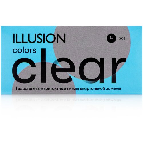    ILLUSION Colors Clear, 4 ., R 8,6, D -1,75   -     , -,   