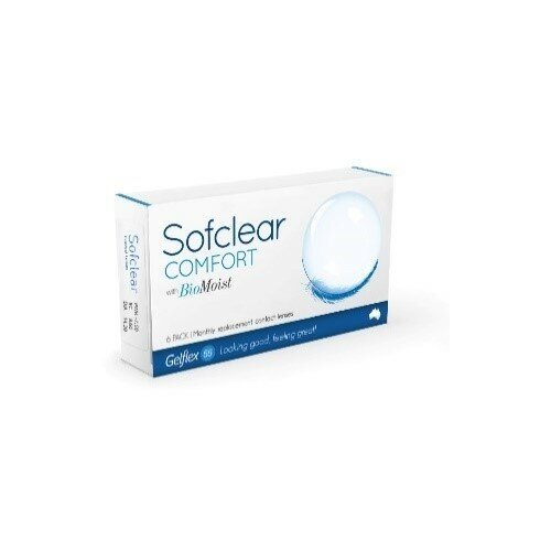    Gelflex Sofclear Comfort with BioMoist, 3 ., R 8,6, D -10,5,    -     , -,   