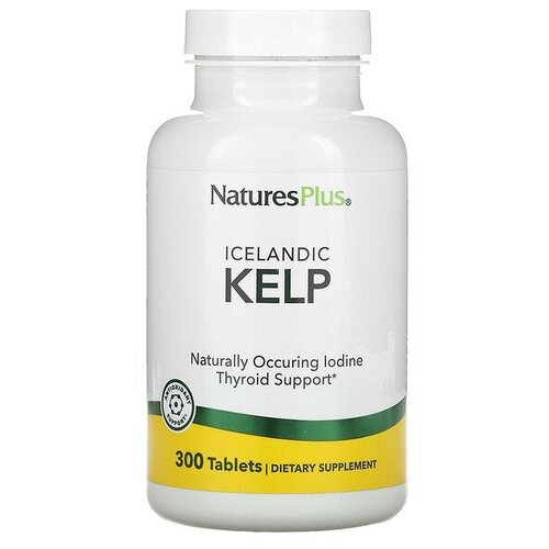 ������ ������ Natures Plus Icelandic Kelp - ��� 300 �������� (Natures Plus) ����
