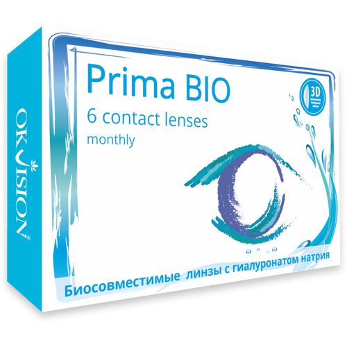    OKVision PRIMA BIO, 6 ., R 8,6, D -14,5, , 1 .   -     , -,   