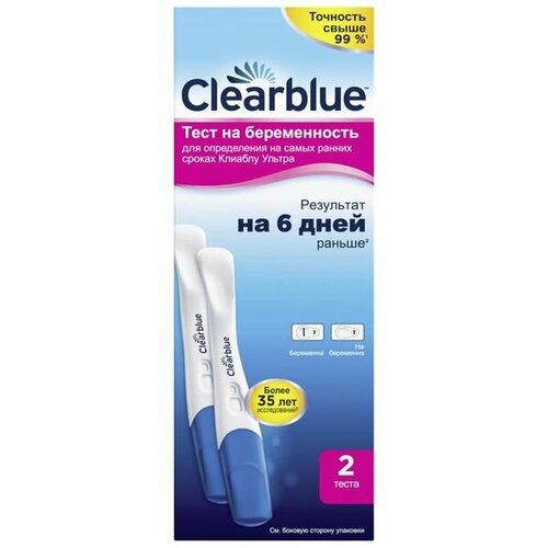������ ������ ���� ��� ����������� ������������ �� ����� ������ ������ Ultra ClearBlue/������� 2�� ����
