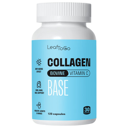 ������ ������ LeafToGo Collagen Bovine Vitamin C ����. , 120 ��. ����