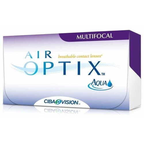 ������ ������ ���������� ����� �� ����� Alcon Air optix Aqua Multifocal, 3 ��., R 8,6, D -2, ADD: �������, 1 ��. ����