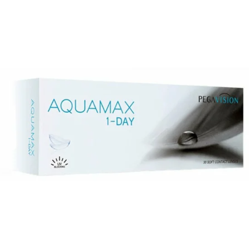 ������ ������ ���������� ����� Pegavision Aquamax 1-Day, 30 ��., R 8,6, D +1,5, ����������, 1 ��. ����
