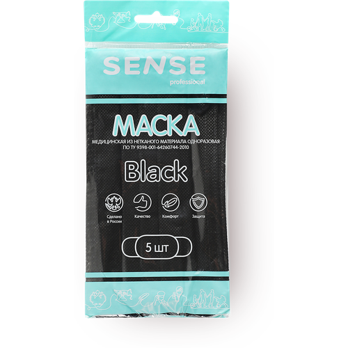    Sense Black 3- , :    -     , -,   