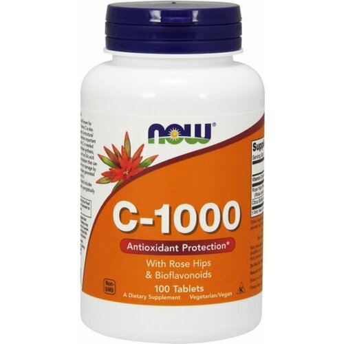 ������ ������ NOW C-1000 with Rose Hips & Bioflavonoids (������� � � ���������� � ���������������) 100 �������� ����
