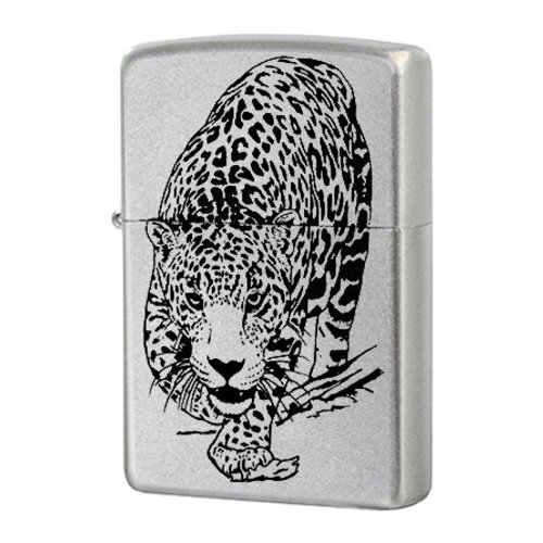    Zippo Leopard   Satin Chrome, /, , , 36x12x56 