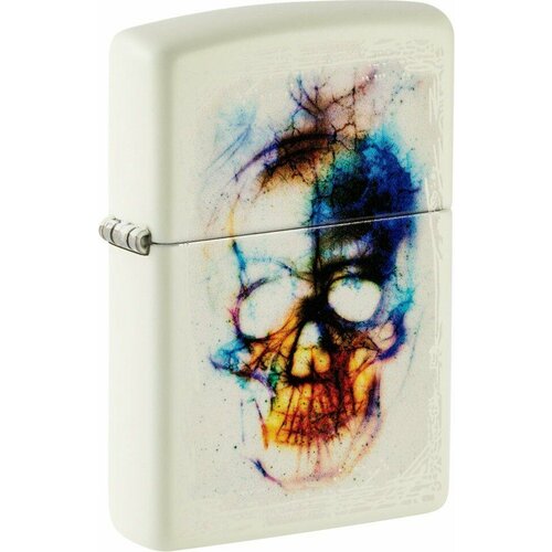   ZIPPO Skull Design   Glow In The Dark Green, /, , 38x13x57    -     , -,   