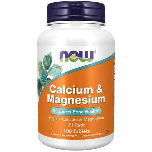  Now foods Calcium & Magnesium 100    -     , -,   