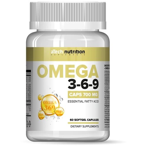 ������ ������ ������� aTech Nutrition Omega 3-6-9, 0.7 �, 60 ��. ����